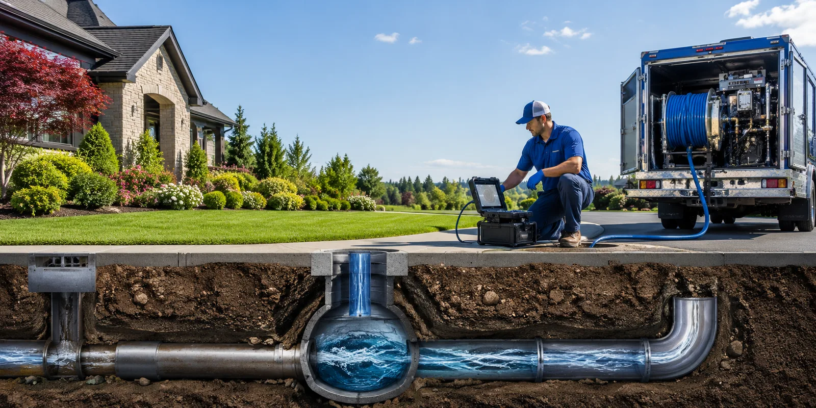 Drainage restoration information for Bunker Hill, KS